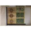 Image 2 : 6 ASSORTED GERMAN BILLS: 3-20 MARK BILLS (1907,