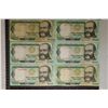 Image 1 : 6-PERU 1000 SOLE BILLS: ALL ARE 1979'S