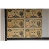 Image 1 : 6-JAPANESE 1 YEN BANKNOTES CIRCA 1940'S