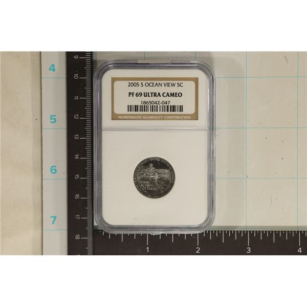 2005-S OCEAN IN VIEW NICKEL NGC PF69 ULTRA CAMEO