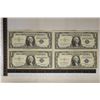 Image 1 : 4-US $1 SILVER CERTIFICATES: 1935-F, 2-1957 & 57-A