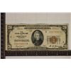 Image 1 : 1929 US $20 NATIONAL CURRENCY BROWN SEAL