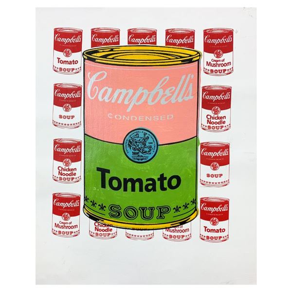 Campbell's Tomato by Steve Kaufman (1960-2010)