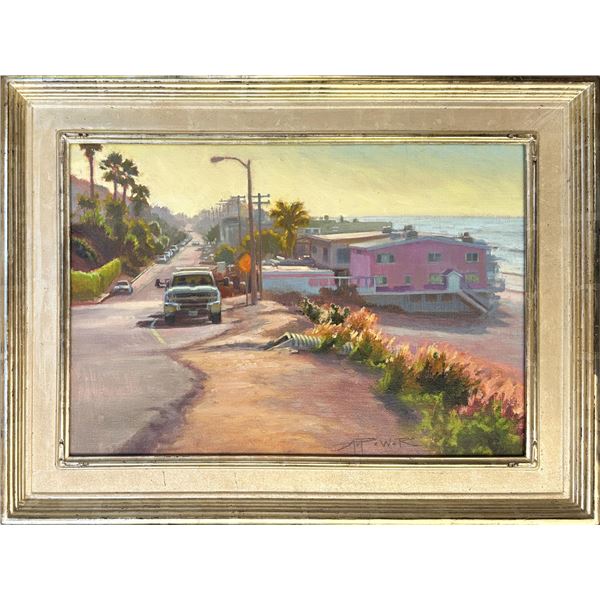View Down Malibu Road by Anette Power