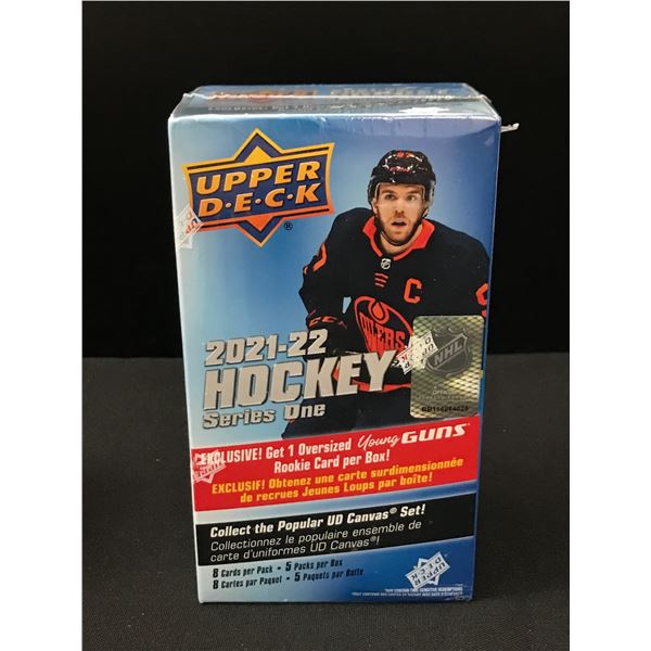 2021-22 SEALED UPPER DECK SERIES ONE SEALED BOX