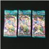 Image 1 : LOT OF 3 SEALED JAPANSESE POKEMON PACKS