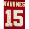 Image 2 : PATRICK MAHOMES SIGNED CHIEFS JERSEY ACE COA