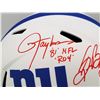 Image 2 : LAWRENCE TAYLOR AND SAQUAN BARKLEY DUAL SIGNED FULL SIZE HELMET (BECKETT COA)