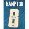 Image 2 : OMARION HAMPTON SIGNED LOS ANGELES CHARGERS JERSEY - ACE COA