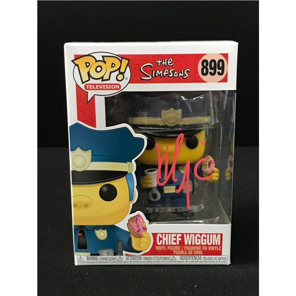 HANK AZARIA SIGNED CHIEF WIGGUM FUNKO POP - WWOC COA