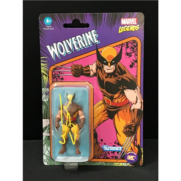 HUGH JACKMAN SIGNED WOLVERINE ACTION FIGURE - KB COA