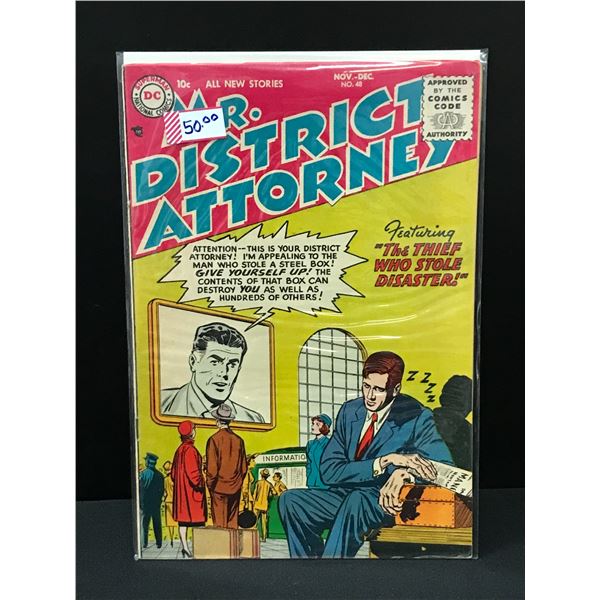 DC COMICS NO.48 MR. DISTRICT ATTORNEY