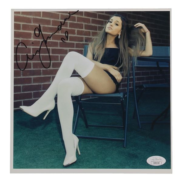ARIANA GRANDE SIGNED 8X10 PHOTO JSA COA