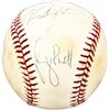 Image 2 : 1970's MLB Stars & HOFer's Autographed Official AL Baseball With 7 Signatures BECKETT COA