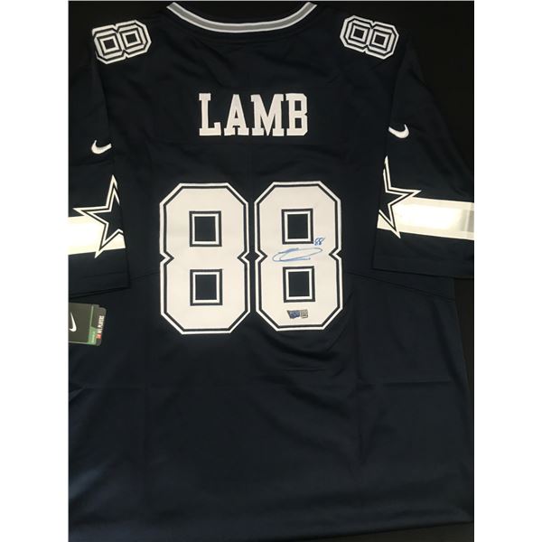 CEEDEE LAMB SIGNED DALLAS COWBOYS JERSEY ACE COA