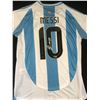 Image 1 : LIONEL MESSI SIGNED ARGENTINA SOCCER JERSEY ACE COA