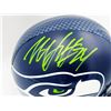 Image 2 : MARSHAWN LYNCH SIGNED SEATTLE SEAHAWKS FUL SIZE HELMET (BECKETT COA)
