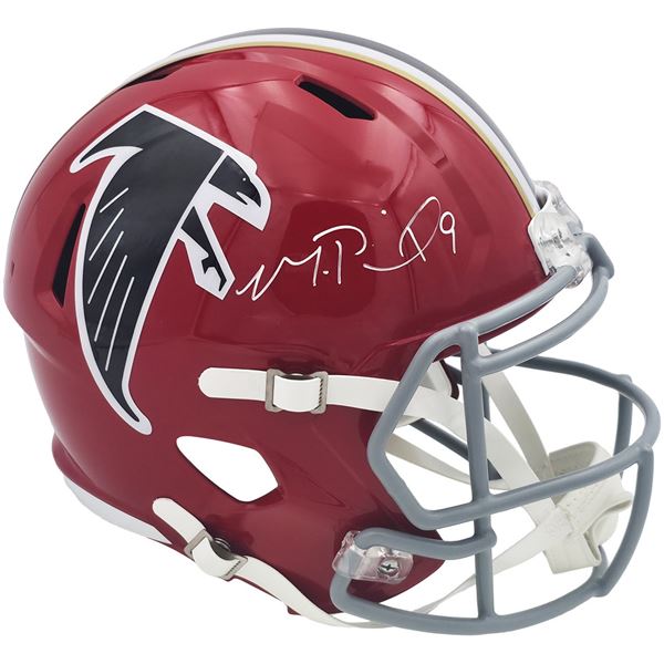 MICHAEL PENIX JR SIGNED FULL SIZE HELMET (BECKETT COA)