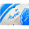 Image 2 : SAM LAPOTA SIGNED DETROIT LIONS HELMET BECKTT COA