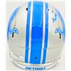 Image 4 : SAM LAPOTA SIGNED DETROIT LIONS HELMET BECKTT COA