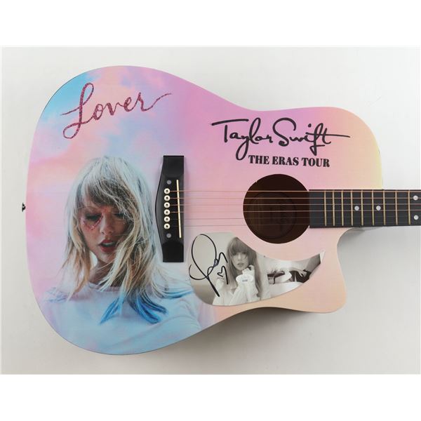 TAYLOR SWIFT SIGNED GUITAR JSA COA