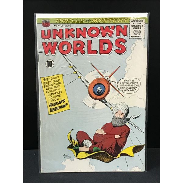 ACG COMICS NO.3 UNKNOWN WORLDS