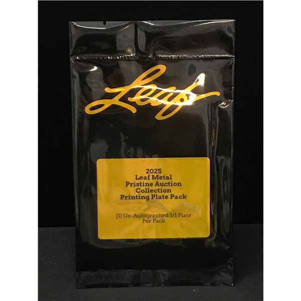 SEALED LEAF METAL PRINTING PACK CONTAINS 1/1 CARD