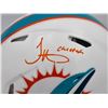 Image 2 : TYREEK HILL SIGNED MIAMI DOLPHINS FULL SIZE HELMET (BECKETT COA)