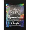 Image 1 : SEALED LEAF METAL SIGNATURE SERIES - CONTAINS 1/1 CARD