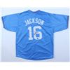 Image 1 : BO JACKSON SIGNED KANSAS CITY ROYALS JERSEY - BECKETT COA