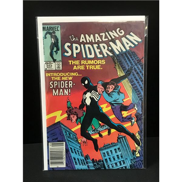 BIG KEY MARVEL COMICS NO.252 THE AMAZING SPIDERMAN NEWSSTAND
