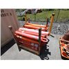 Image 2 : Pallet Multiple Orange Safety Candlestick Cones & Hexagonal Base Weights