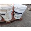 Image 2 : Multiple Pails Benjamin Moore Sure Seal Primer (all primer tinted light green)