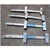 Image 2 : Qty 4 Werner 56319-01 Aluminum Ladder Jacks