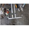 Image 2 : Multiple Hand Saws, Pry Bars, Drywall T-Square, Spreaders, etc