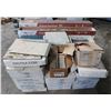 Image 1 : Contents of Pallet: DalTile Glazed Mosaic Tiles, Piano-Finished Flooring,