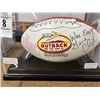 Image 2 : 2010 Outback Bowl Showcased Football Signed Fitzgerald/Hurstein/Chrik/Aubu RN