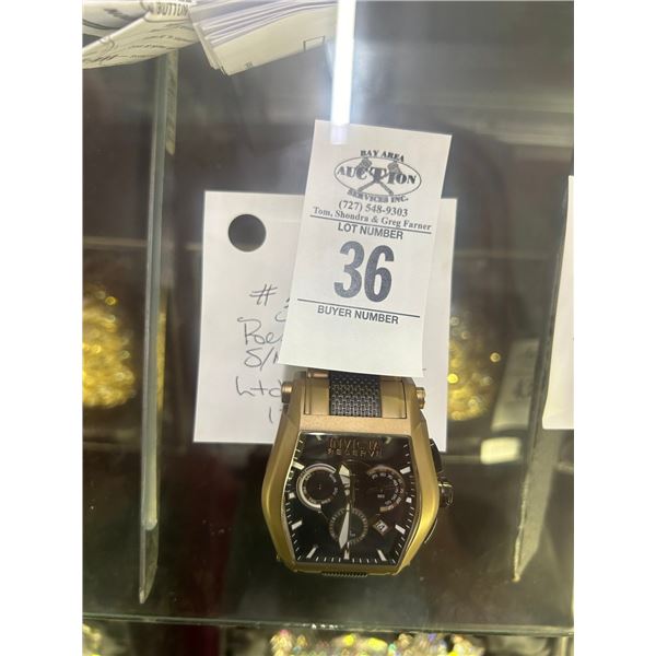 Invicta Watch # 33383 Bronze/Black w/Black Opulence Face Limited Edition 173/500