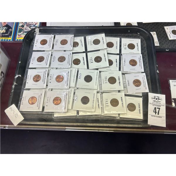Asst. Lincoln Cents, Wheat Pennies