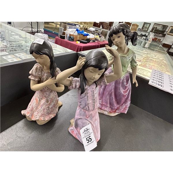 Porcelain Girl Figurines - 3