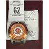 Image 1 : Invicta Watch $ 37238 Chrome Band w/Orange Red Bucs Face