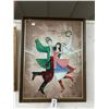 Image 1 : Framed Wall Art Dancers - 16  X  20