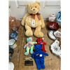 Image 1 : Souvenir TY Beanie Baby Bears, Plush Bear
