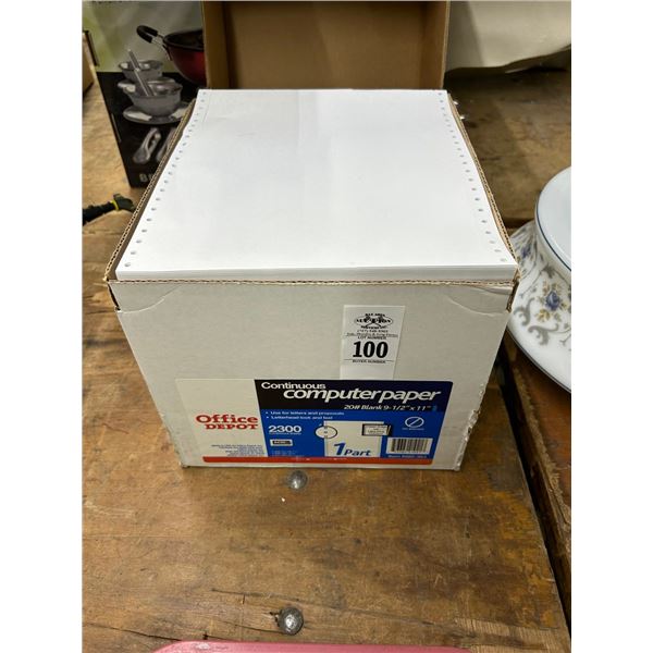 Tractor Computer Paper Case