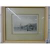 Image 2 : Framed Old Venice Wall Art w/Farmhouse Photo
