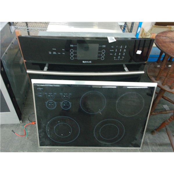 Gen Air In Cabinet Electric Digital Oven w/Wolf Drop In Counter Flat Range