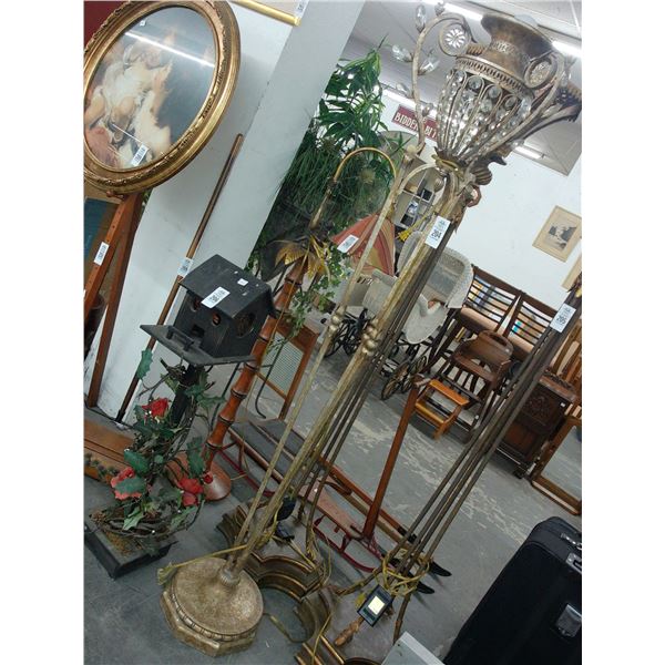 Ornate Prism Floor Lamp