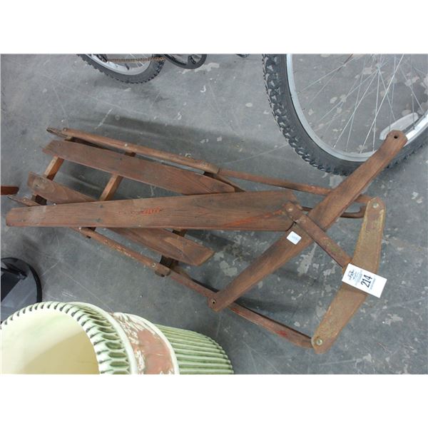Western Flyer Vintage Snow Sled