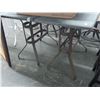 Image 1 : 2-Stone Top High Bar Patio Table w/4 Stools - 2 X $