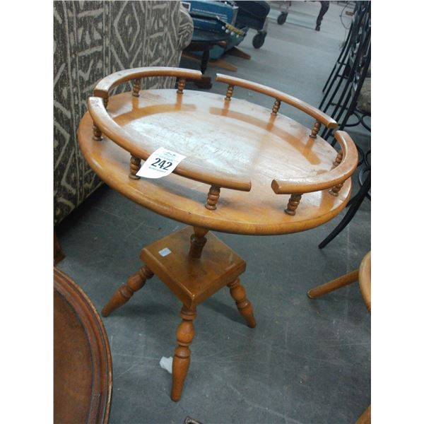 Haywood Wakefield Style Round Side Table